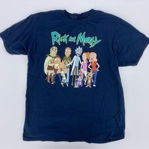 Ripple Junction Rick and Morty Adult Swim Graphic Tee